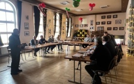 uczestnicy spotkani apodczas konferencji