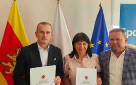 Podisane umowy - przestrzeń parkowa w Moryniu