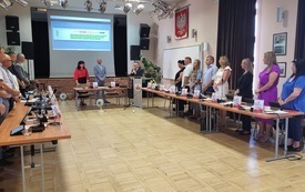 radni podczas sesji absolutoryjnej