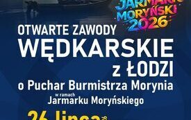Plakat zawody wędkarskie 