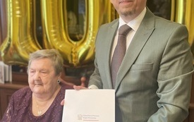 burmistzr z jubilatką