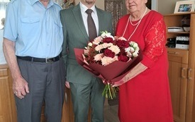 Jubilaci z Burmistrzem