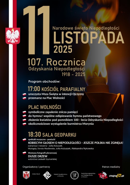 Plakat - 11 listopada