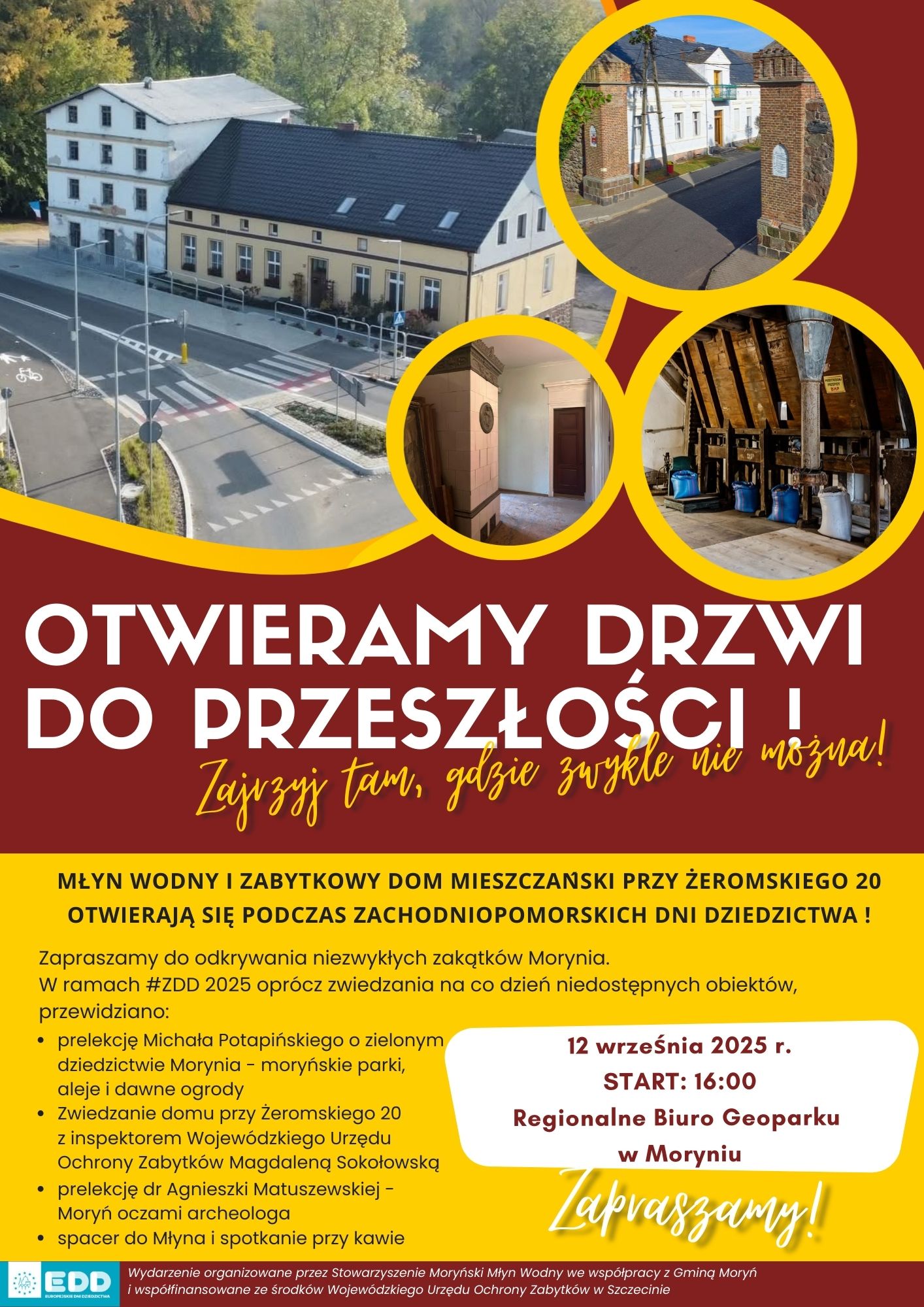 plakat europejskie dni dziedzictwa