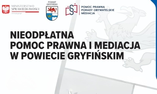 grafika nieodpłatna pomoc prawna - napis