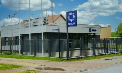 posterunek policji w moryniu