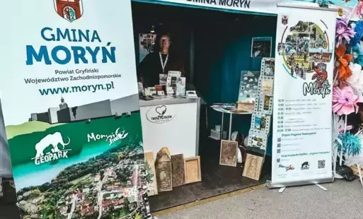 stoisko promocyjne gminy