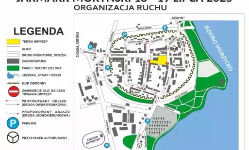 zmiana orgaizacji ruchu grafika