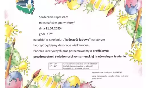 plakat tworczosc ludowa
