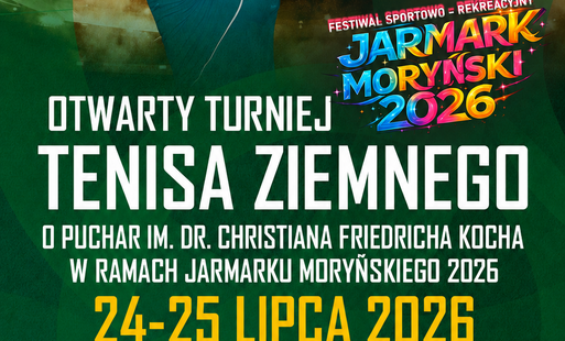 Zdjęcie do Otwarte zawody strzeleckie, otwarte zawody wędkarskie , otwarty turniej tenisa ziemnego w ramach Festiwalu Sportowo-Rekreacyjnego Jarmark Moryński 2026 