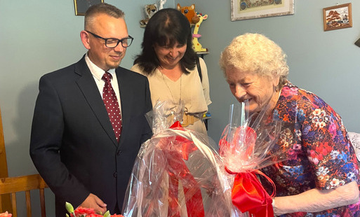Zdjęcie do 90. urodziny Pani Marianny &ndash; piękny Jubileusz pełen wzruszeń